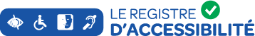 Logo Registre d'accessibilité